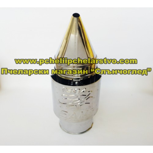 Пушалка голяма INOX  с предпазител